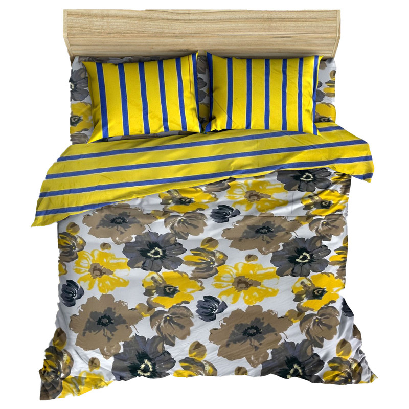 سرویس خواب مدل یلو کالم کد 042 دونفره 6 تکه